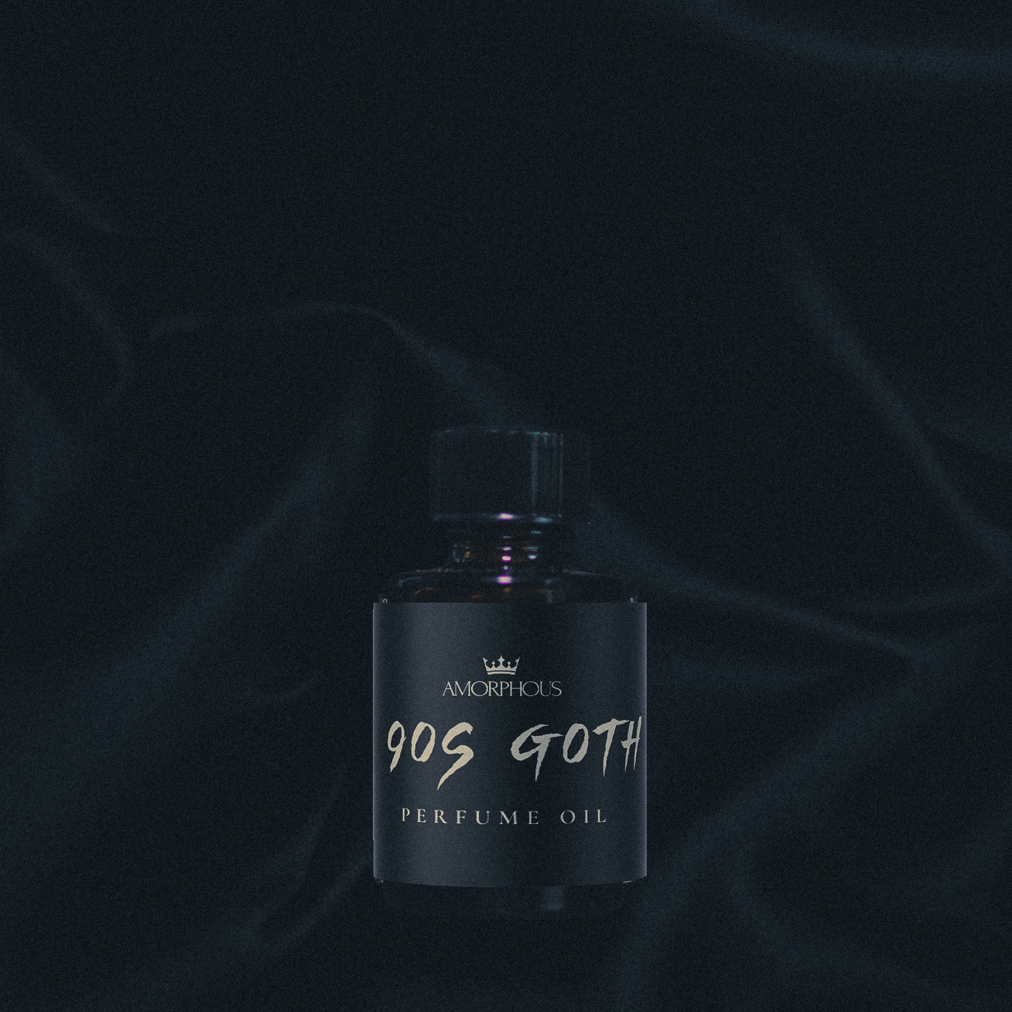 90s goth perfume bottle