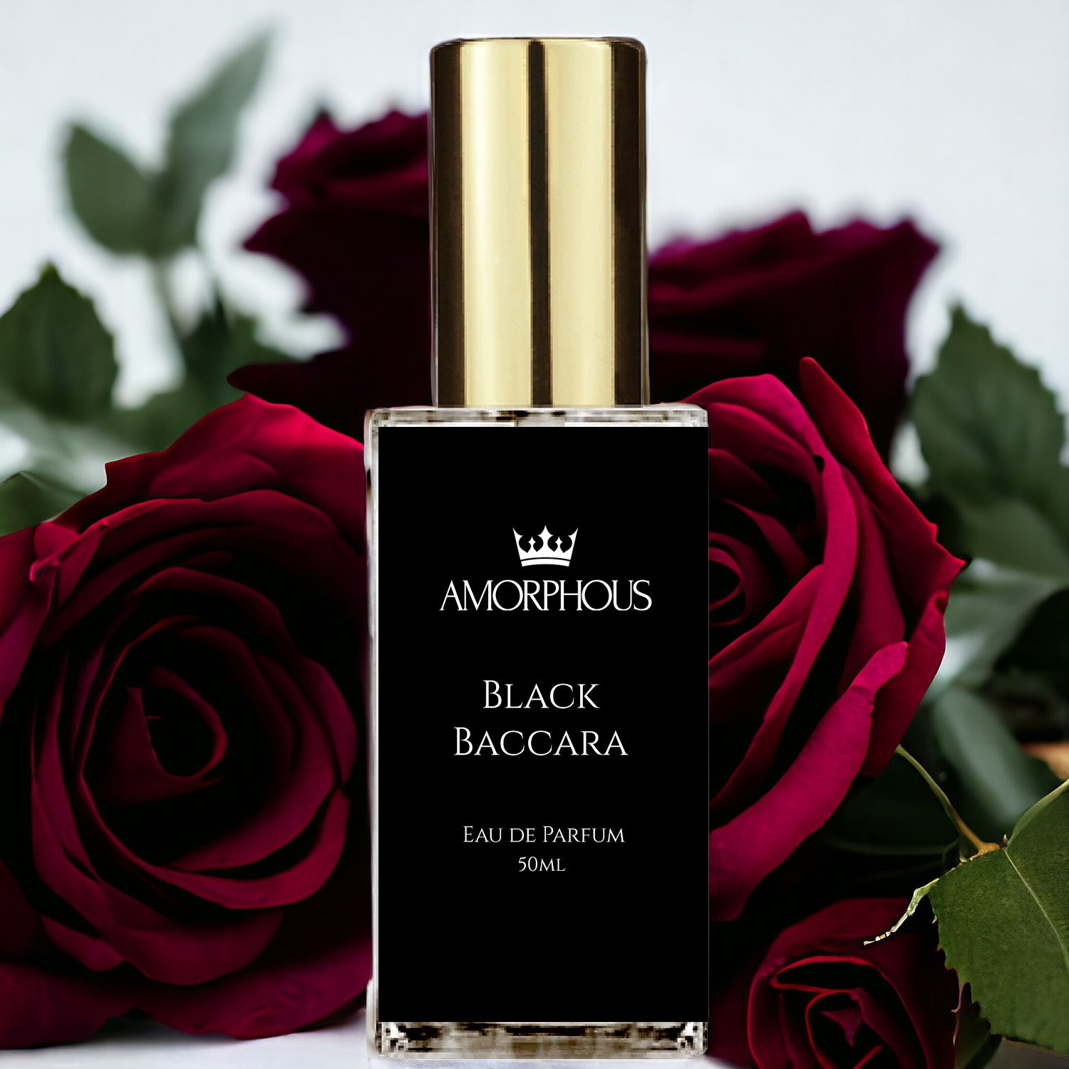 Black Baccara perfume bottle