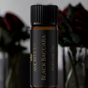Black Baccara perfume vial