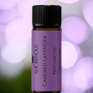 candied lavender perfume vial