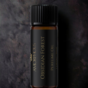 obsidian forest perfume vial