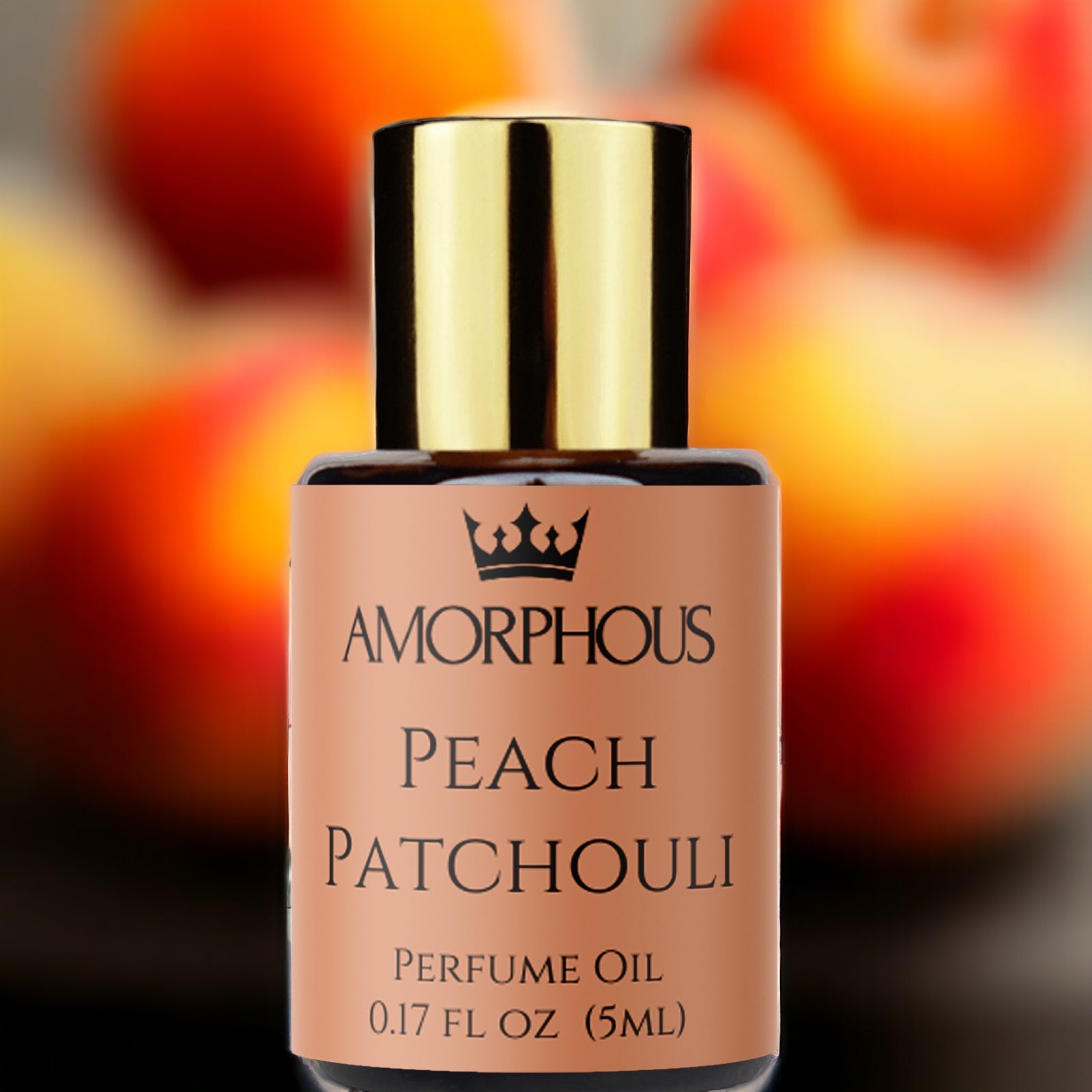 patchouli and peach perfume