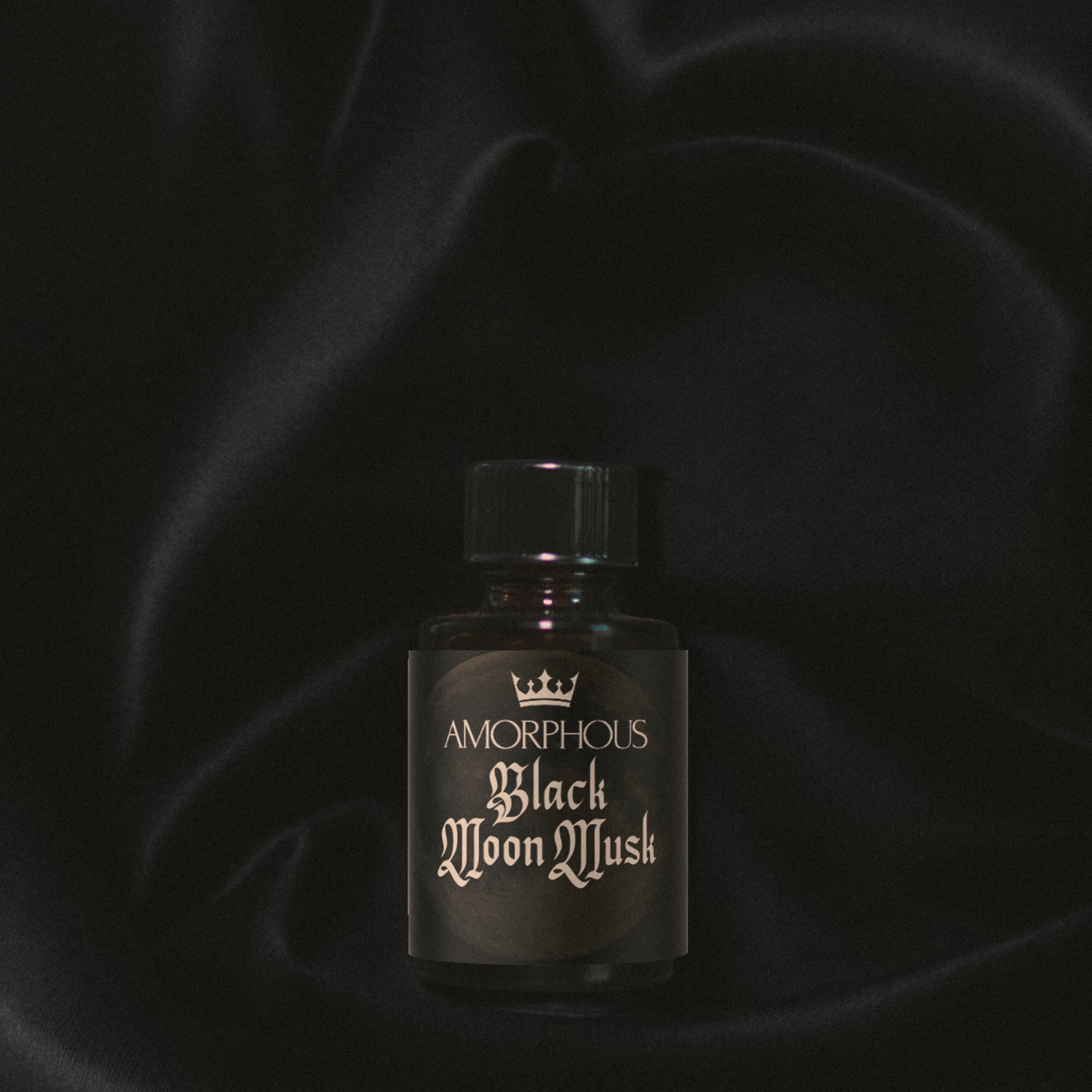 a bottle of black musk
