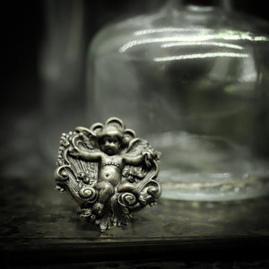 victorian angel ring