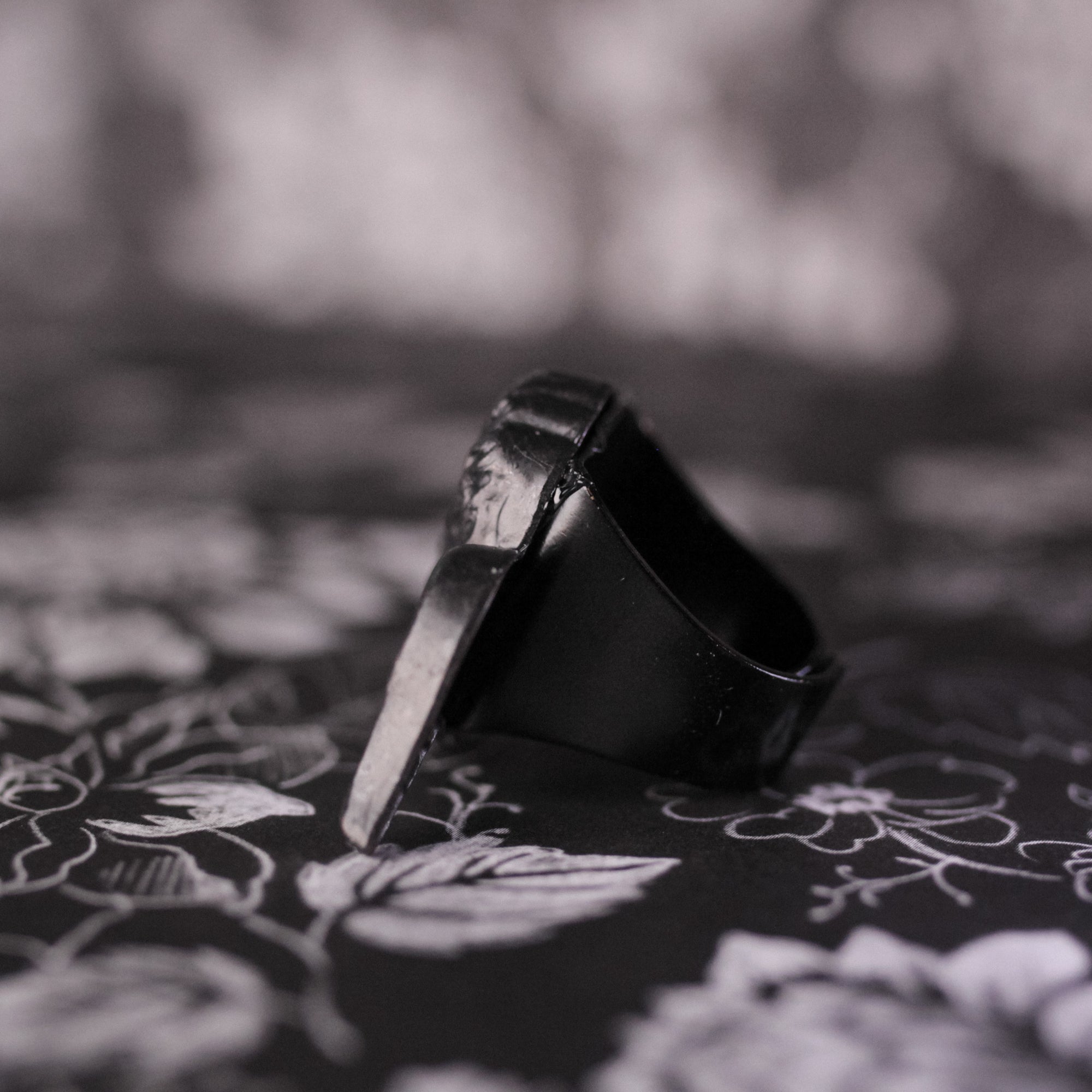 Cemetery Angel Statement Ring